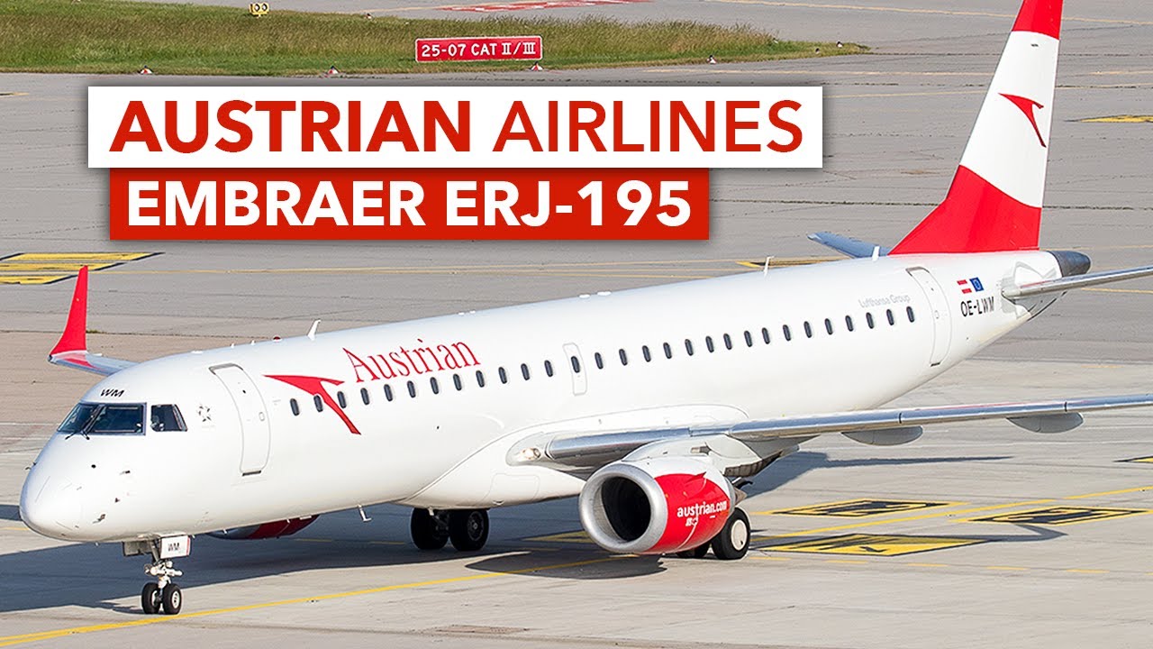 TRIP REPORT | AUSTRIAN AIRLINES Embraer ERJ-195 (ECONOMY) | Vienna - Dusseldorf