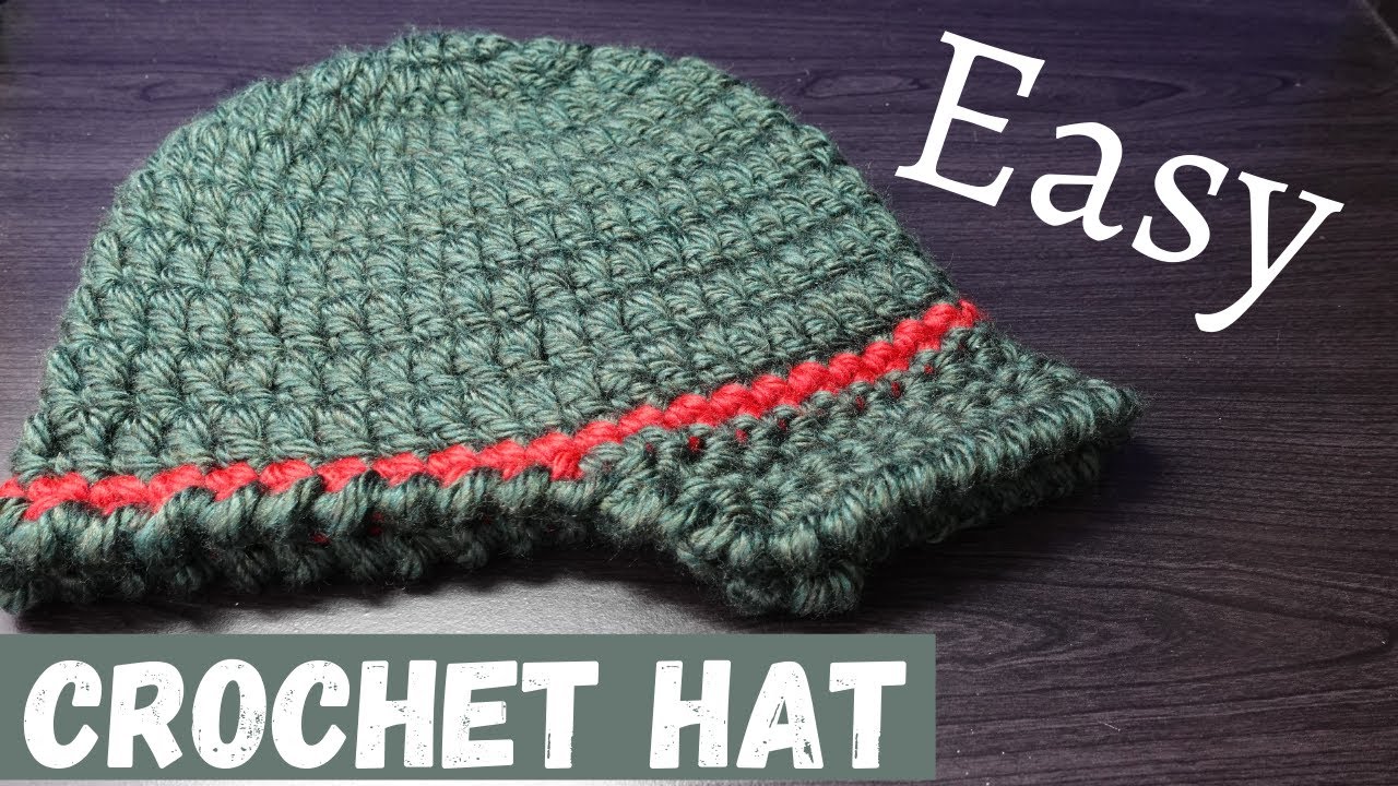 Men's Crochet Hat w/ Brim by Dawn Gillis (TUTORIAL)