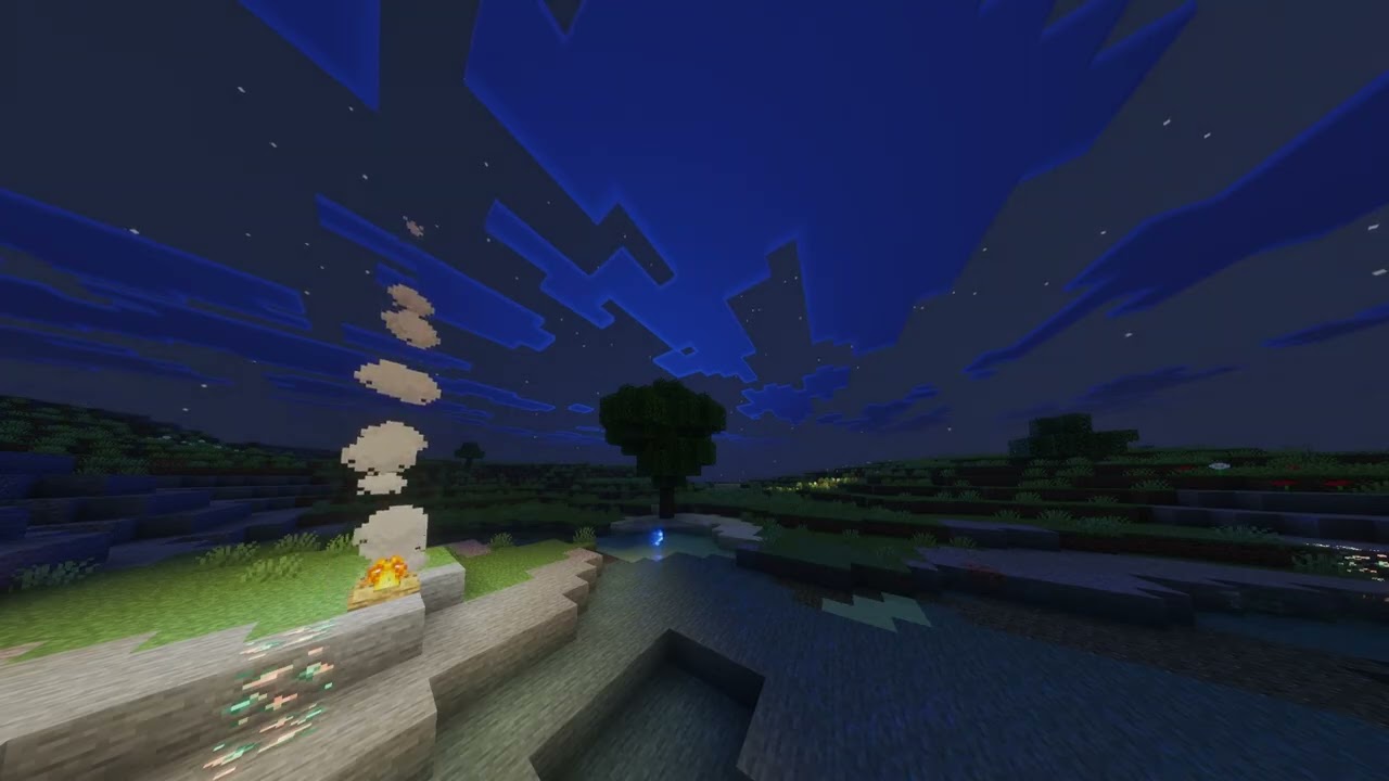 Just close your eyes. (With Minecraft Music Atmosphere)