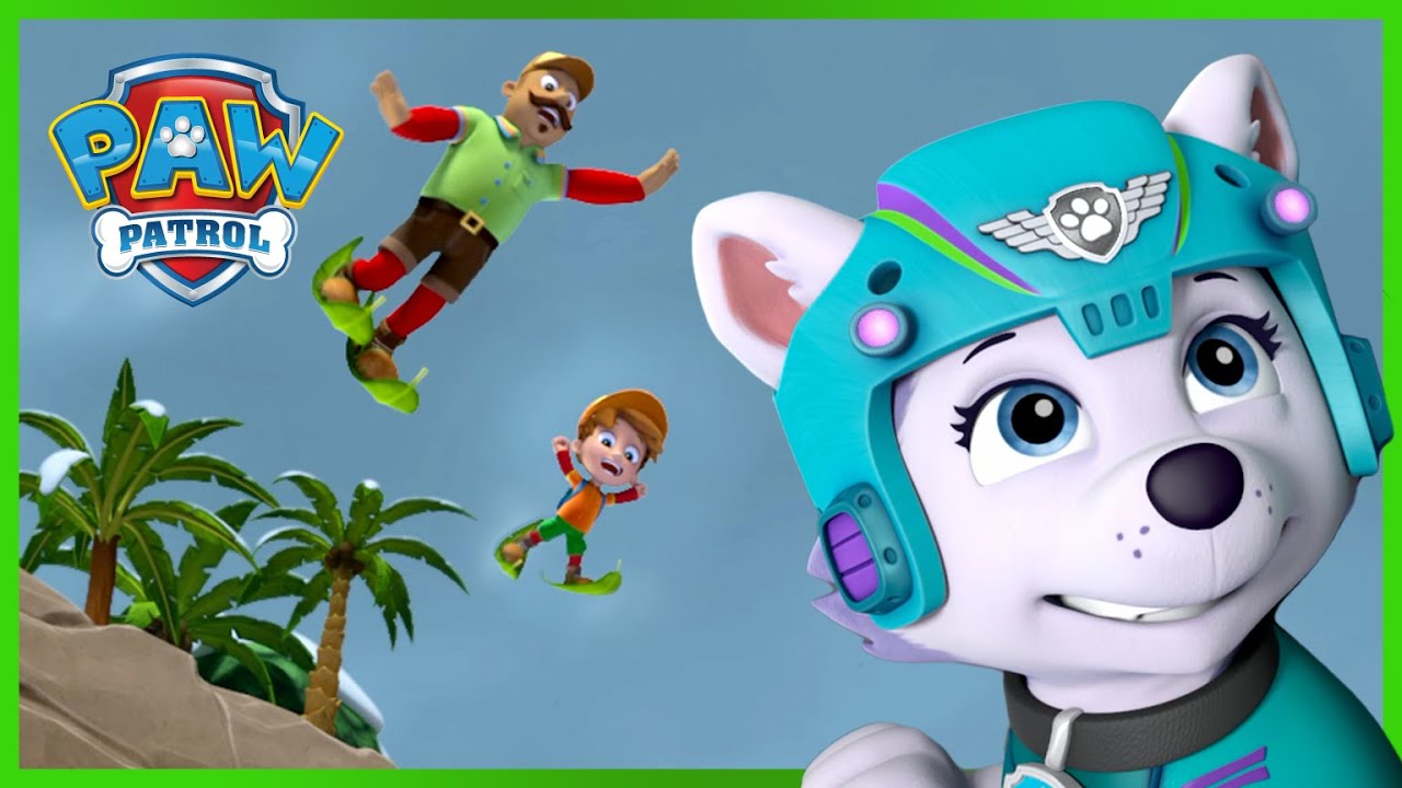 Everest rettet einige Camper aus ﻿einem Schneesturm! - PAW Patrol Germany - Cartoons für Kinder