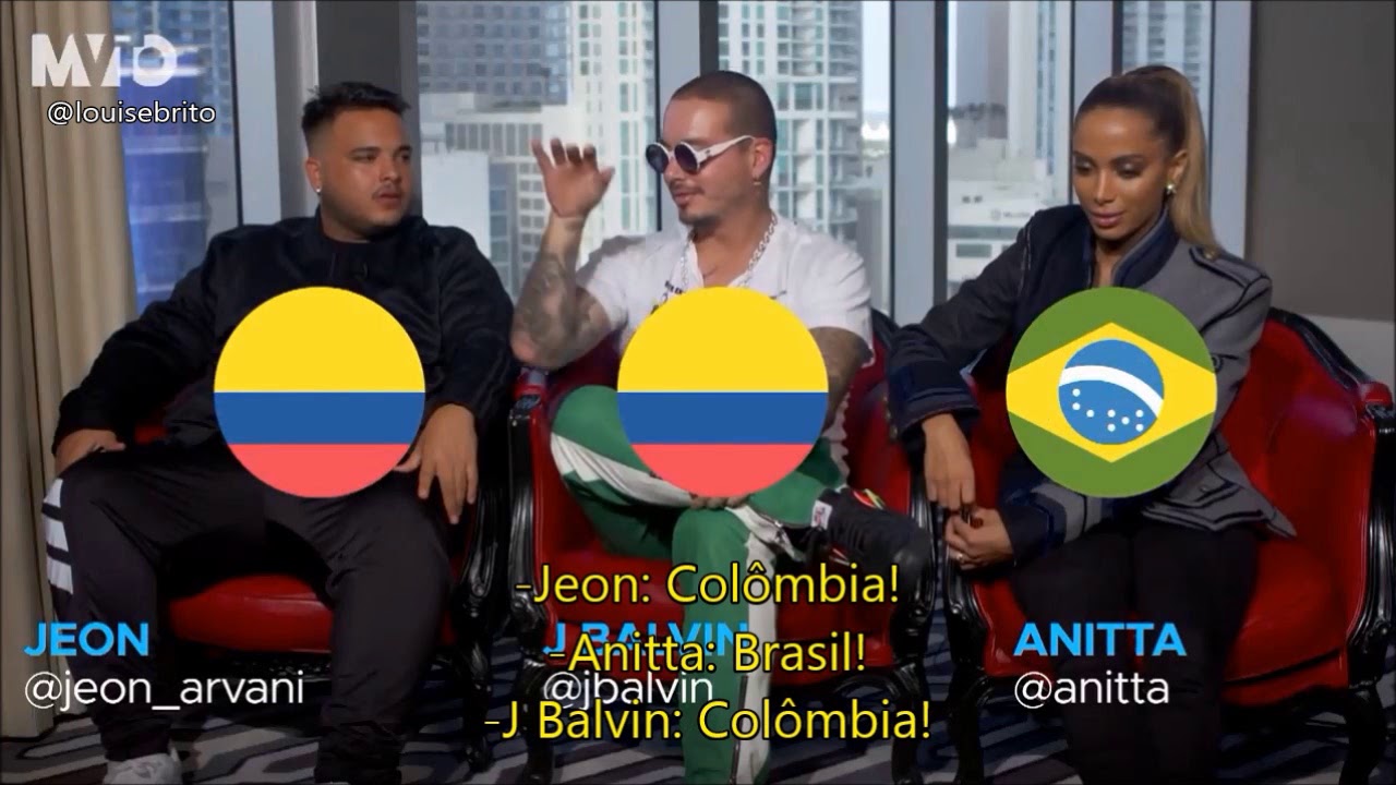 Entrevista Anitta, J Balvin e Jeon para MVTO legendada