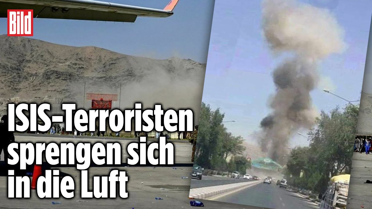 Terror in Afghanistan: Explosionen am Flughafen Kabul – mehrere Tote!