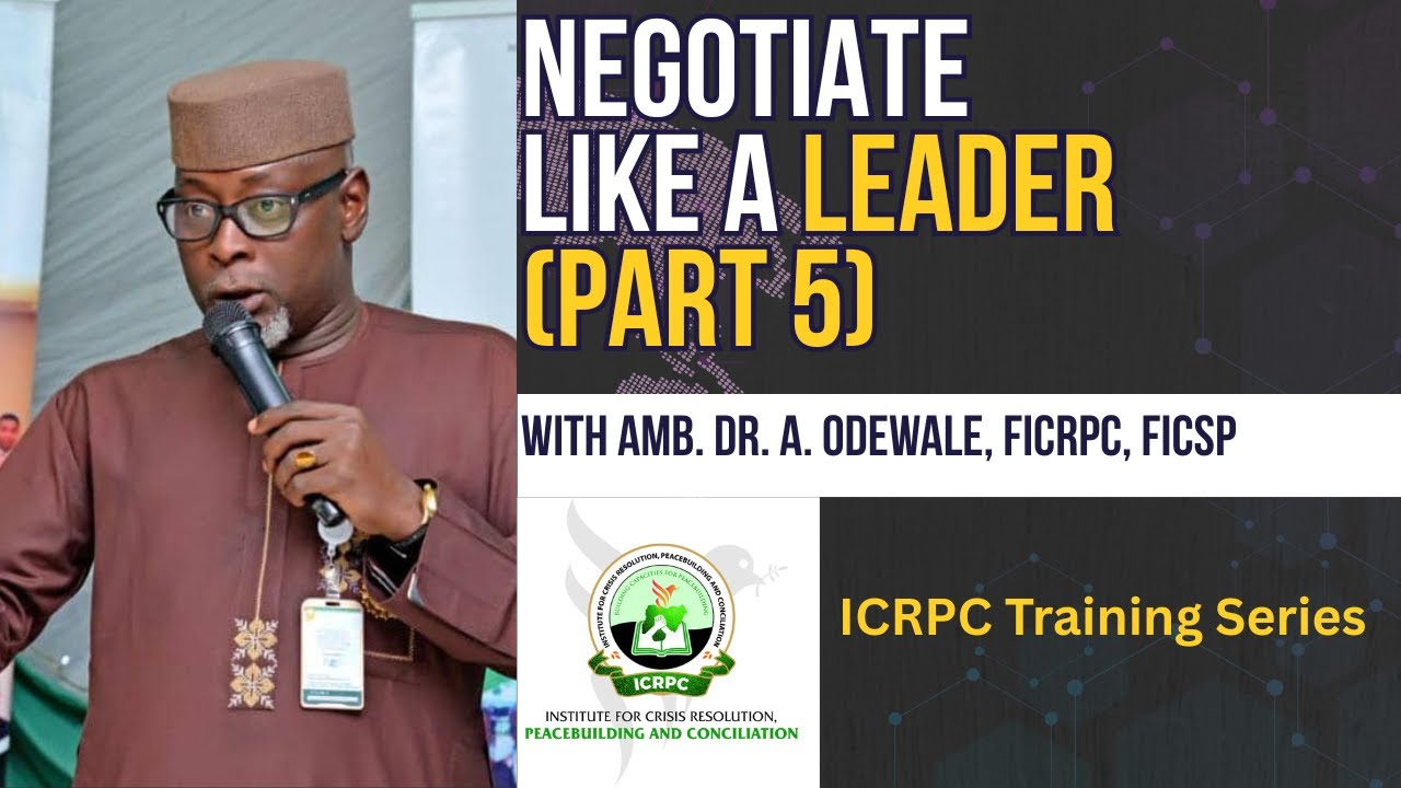 Strategic Negotiation & Leadership Training | Learn Negotiation Skills (PART 5)