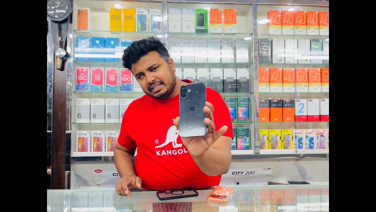 মারুফকে পাচ্চেন তালসহর বাজারে iPhone 16 Plus..128GB Battery 100% Health🔥Full,authentic, full fresh 🔥