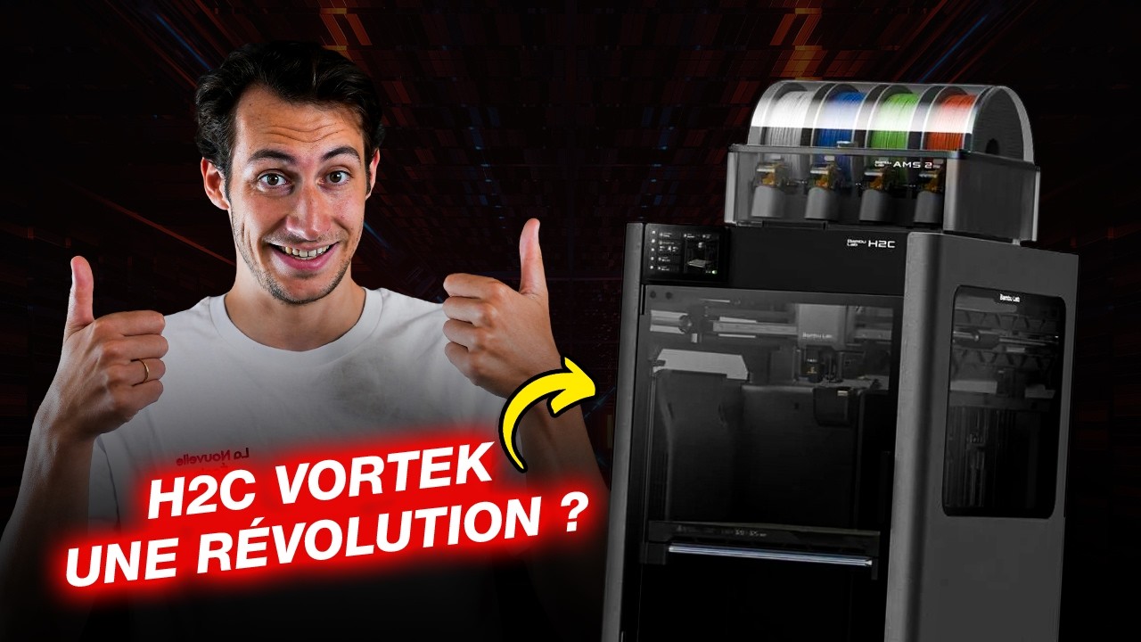 La Bambu Lab H2C Vortek : flop ou coup de maître ?