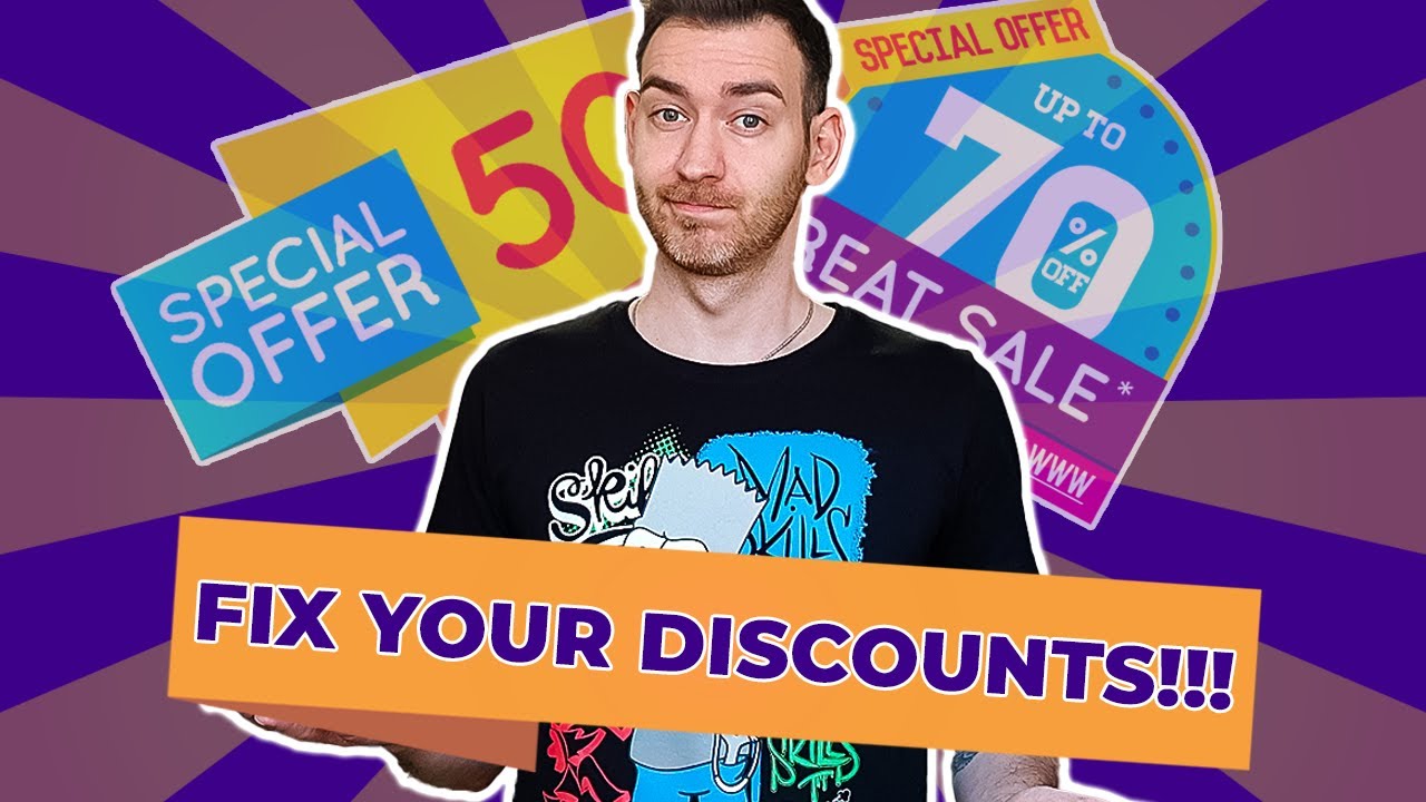 Your Discount Strategy SUCKS! Here's how to FIX IT