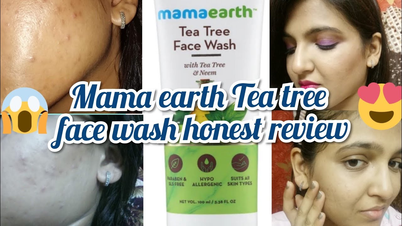 #Non sponsored#Mama earth tea tree face wash #honest review| live demo
