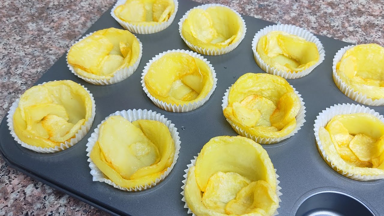 أطباق رمضان 2024🌙طاجين وريدات البطاطا بطريقة مختلفة وبنينة ماينشبعش🤤يقطرر بالبنة 😍