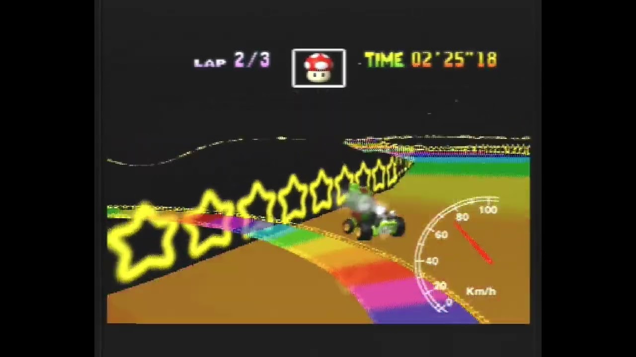 Rainbow Road flap 1'56