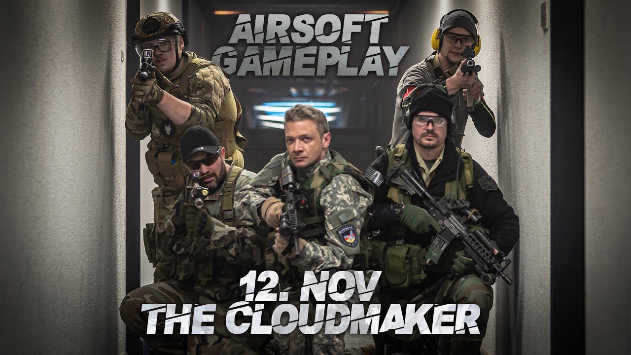 The Cloudmaker: Airsoft Gameplay 12. Nov. 2022 | KPOS G2 Glock 45 Carbine Kit