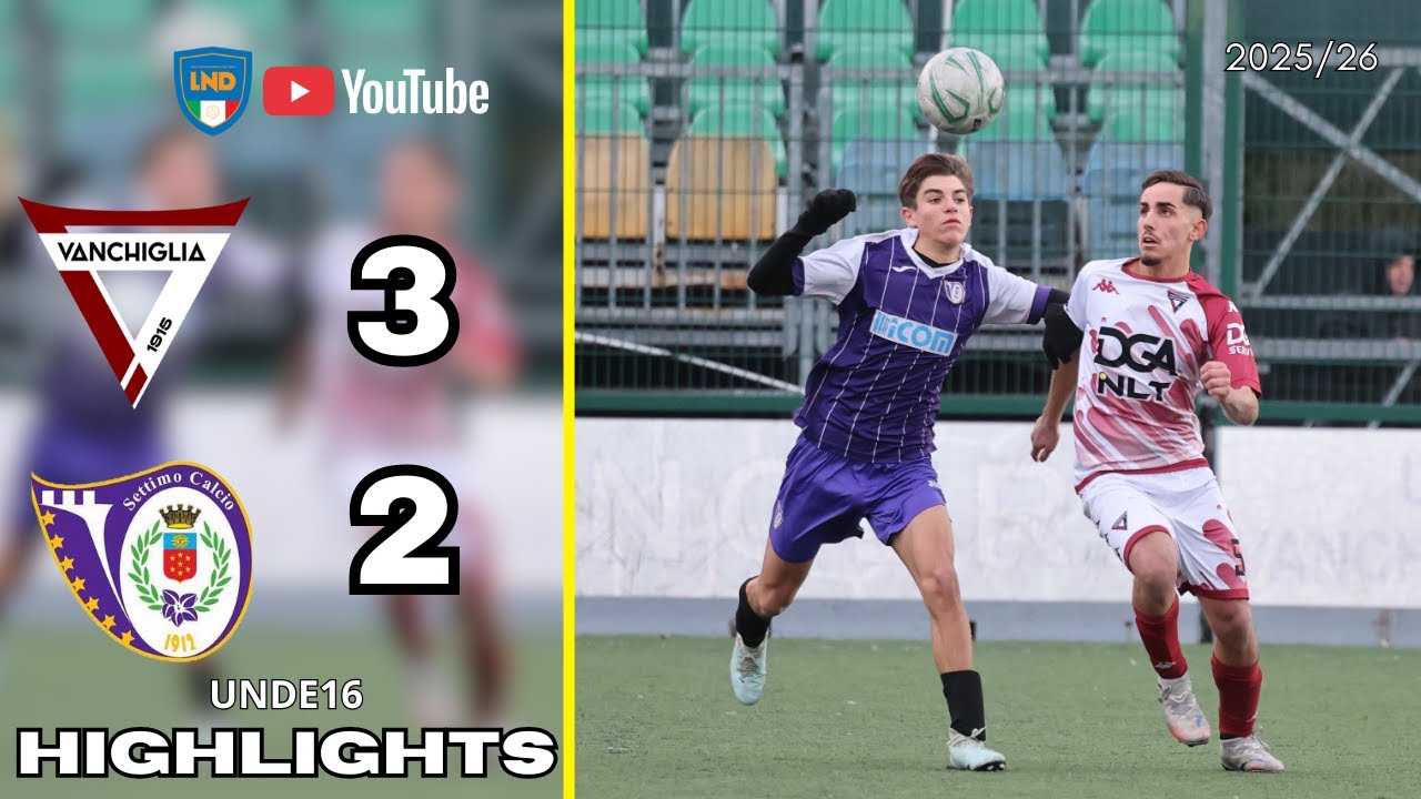 Vanchiglia vs Settimo: Il gol 'impossibile' che ha deciso il 3-2 | Cat. UNDER16