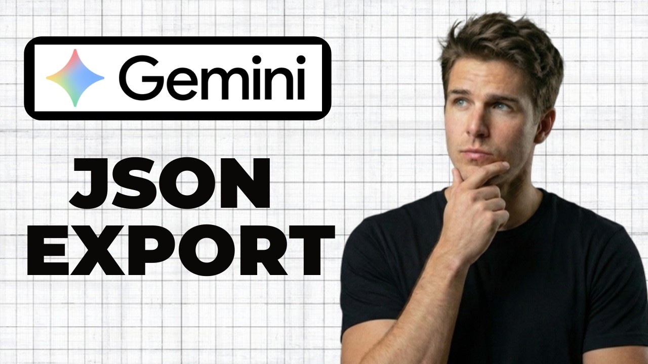 How To Export Responses To JSON In Google Gemini (Working 2026)