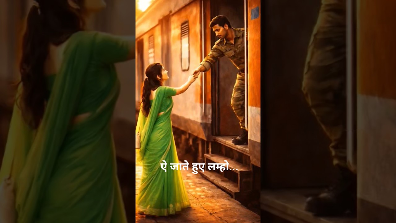 Ae Jaate Hue Lamhon | Soldier’s Emotional Goodbye 🇮🇳 