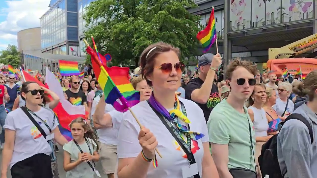 Oslo Pride 2024 parade
