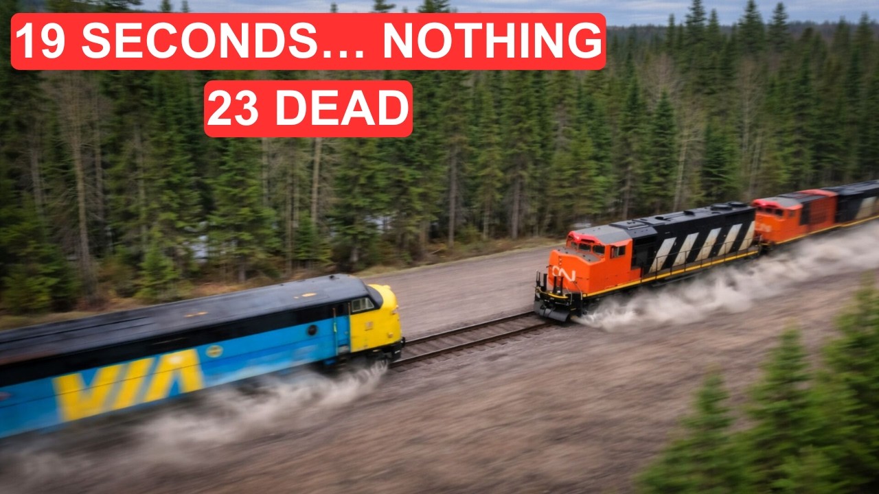 They Saw Each Other Coming... But Neither Train Hit The Brakes | The Hinton Train Collision