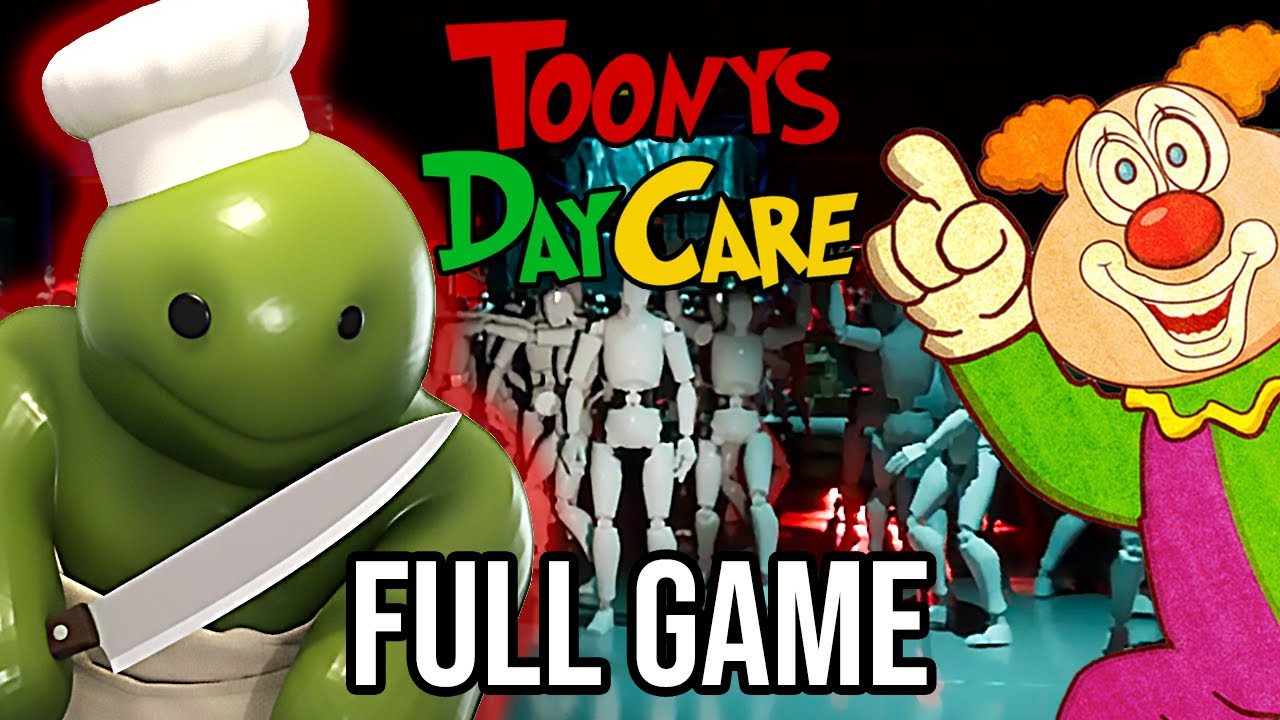 Toony's Daycare [All Chapters] : mascot horror gameplay walkthrough