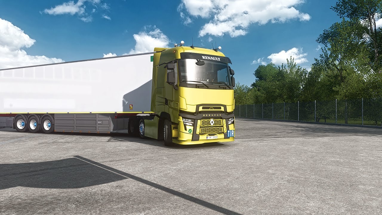 Euro Truck Simulator 2 | Renault Range T | ETS2 1.54 | 4K