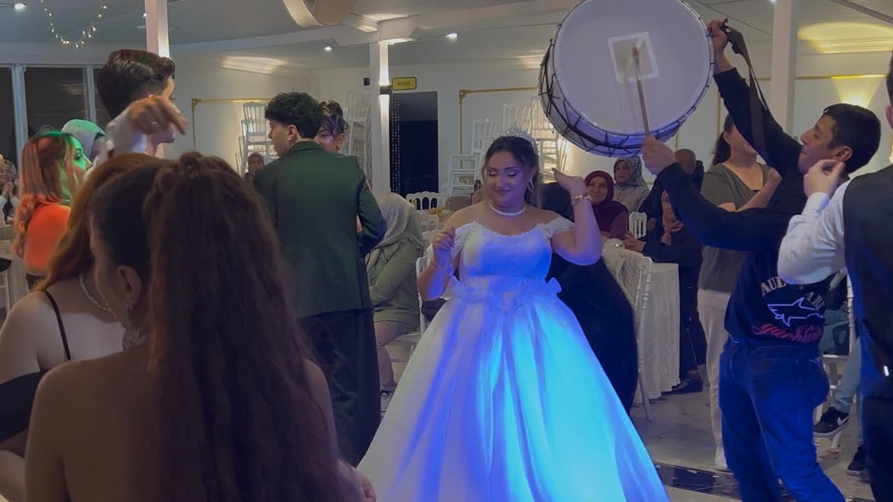 ÇİFTE TELLİ OYUN HAVASI GELİN DAMAT DÖKTÜRDÜ