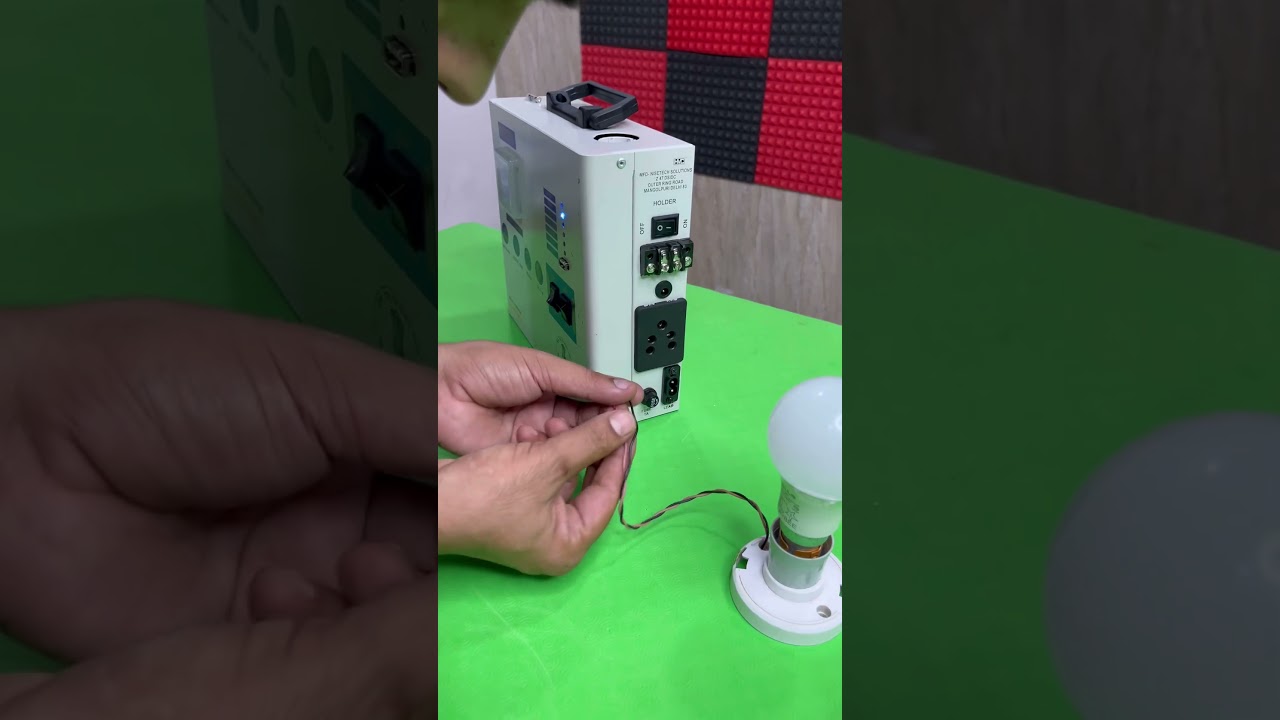 LUXNTEK SOLAR MINI PORTABLE INVERTER FOR HOME