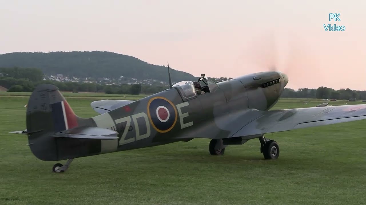 Supermarine Spitfire Mk IX MH-415, Sunset Display Gelnhausen 14.06.25