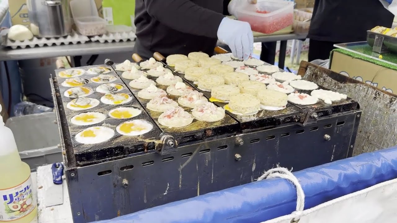 Japanese Street Food | #streetfood #foodie #japanese #japan #japanfood #oysters #egg #venturesfan