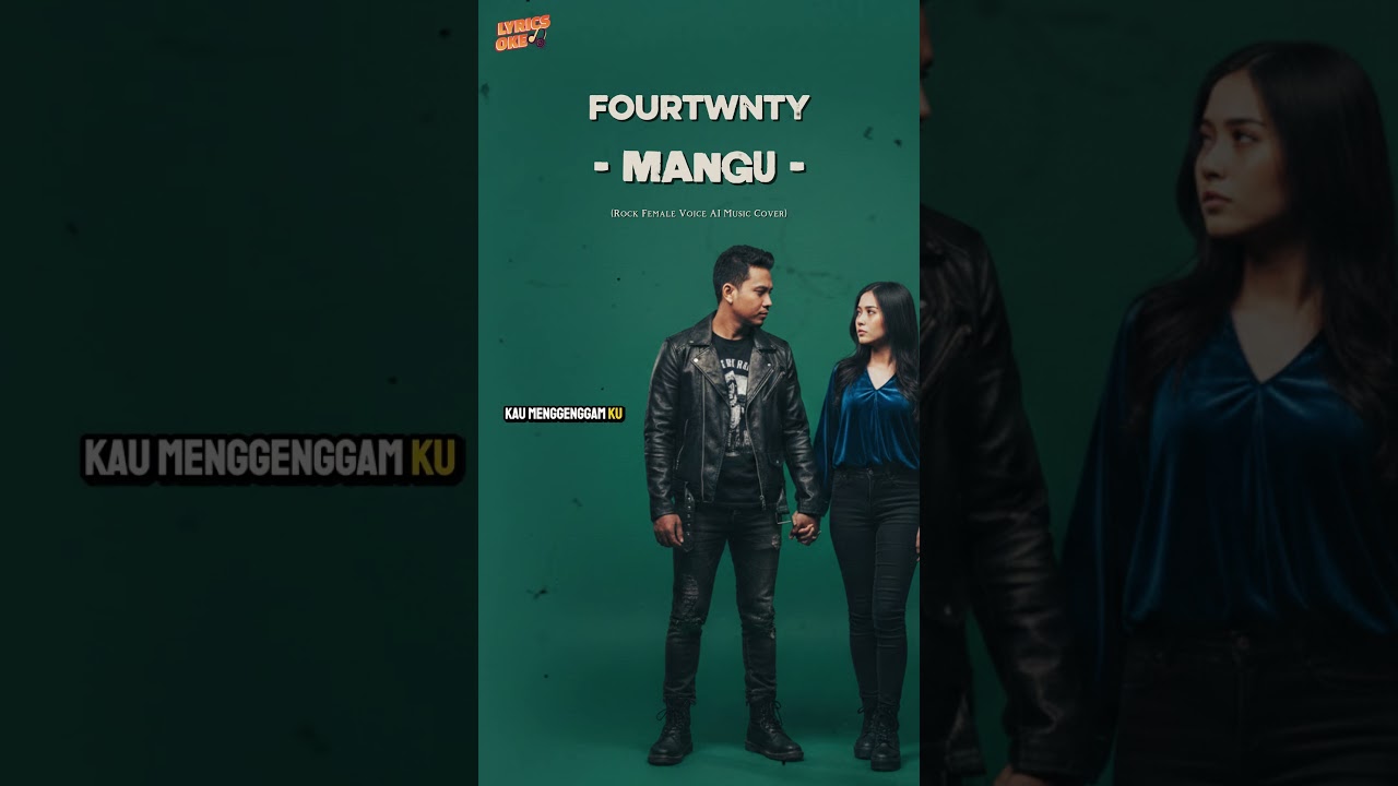 MANGU - FOURTWNTY (ROCK FEMALE VOICE AI MUSIC COVER) | LIRIK