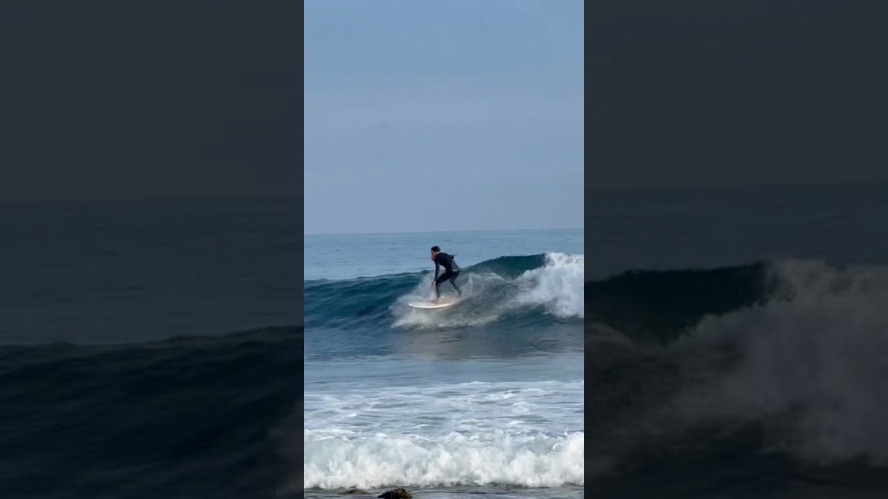 Surfing Pumping Leo Carrillo, California #californiasurf #surf #surfing #leocarrillo #beautiful
