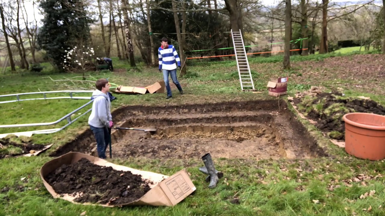 In Ground Trampoline Installation