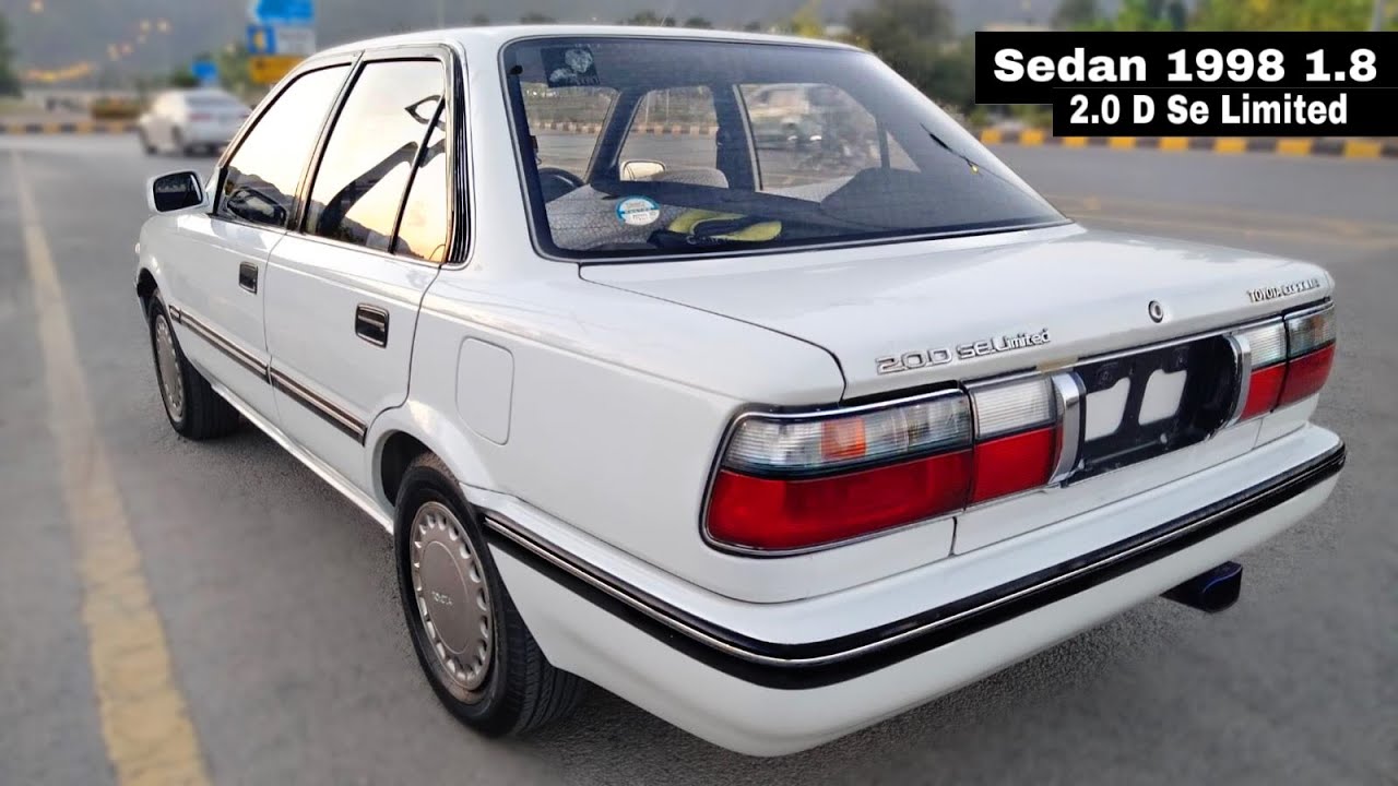 Sedan Toyota Corolla 1988 2.0D Se Limited Full Genuine | Owner's Review: Specs & Feature Review/Pak