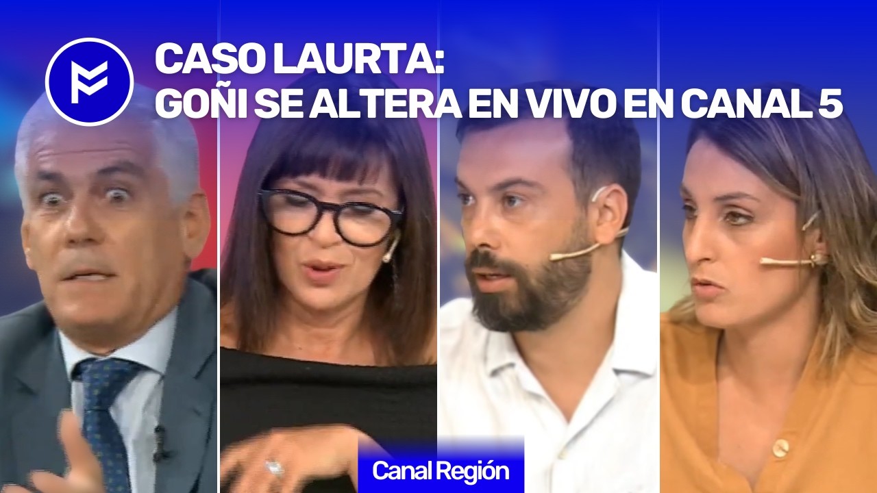 💥CASO LAURTA💥GOÑI SE ALTERA EN VIVO EN CANAL 5