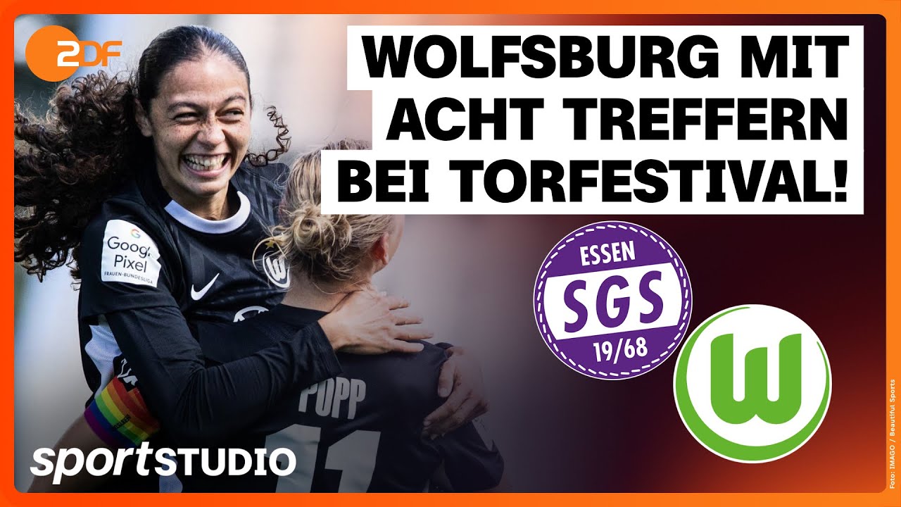 SGS Essen – VfL Wolfsburg | Frauen-Bundesliga, 5. Spieltag 2025/26 | sportstudio