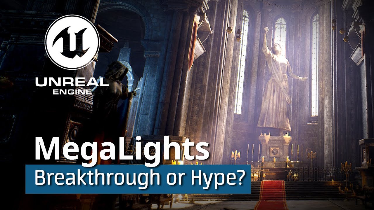 Серия #UE5: Стоит ли использовать MegaLights в UNREAL Engine 5.5?