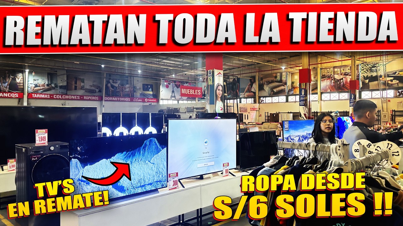 REMATE TOTAL de TODA la TIENDA! ROPA IMPORTADA de EE.UU. Y ZAPATILLAS (ALMACEN de REMATES GIGANTE)