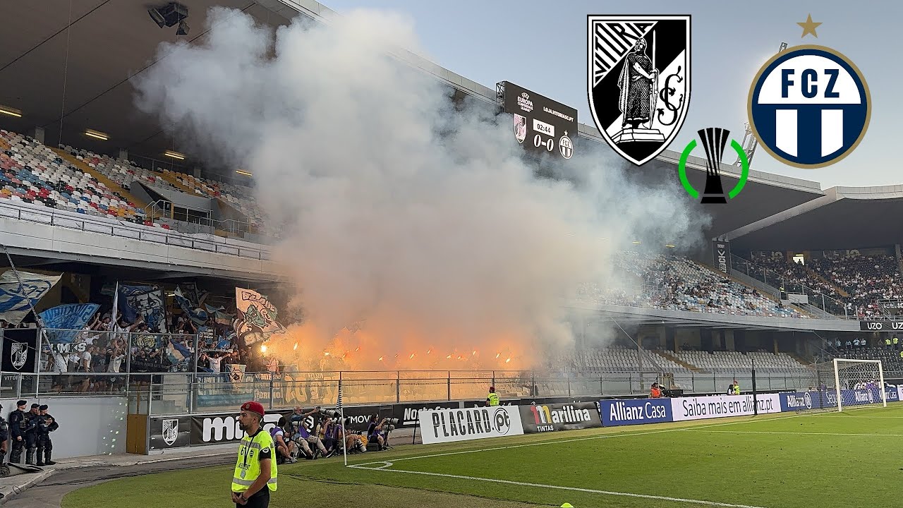 ZÜRCHER SÜDKURVE mit UNGLAUBLICHEN SUPPORT 🤯 in Guimarães 🇵🇹 trotz Ausscheiden | Vitória v FCZ Vlog