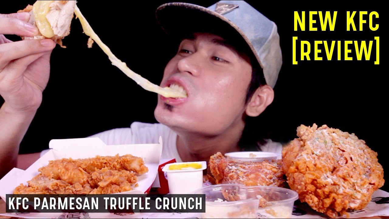 [REVIEW] NEW! KFC PARMESAN TRUFFLE CRUNCH | EATING SHOW MUKBANG W/ ASMR CRISP SOUND 🇲🇾 MALAYSIA