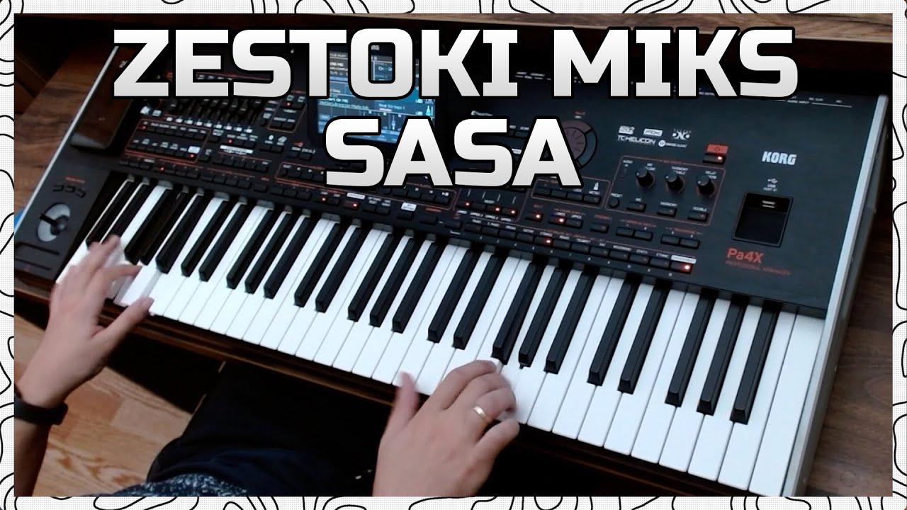 Zestoki Miks SaSa // MARKO MX - Uzivo Svirka - KORG Pa4x!