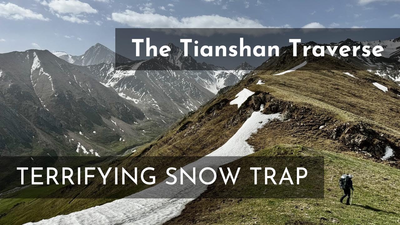 My Leg is STUCK! A Terrifying Moment High in the Tianshan Mountains