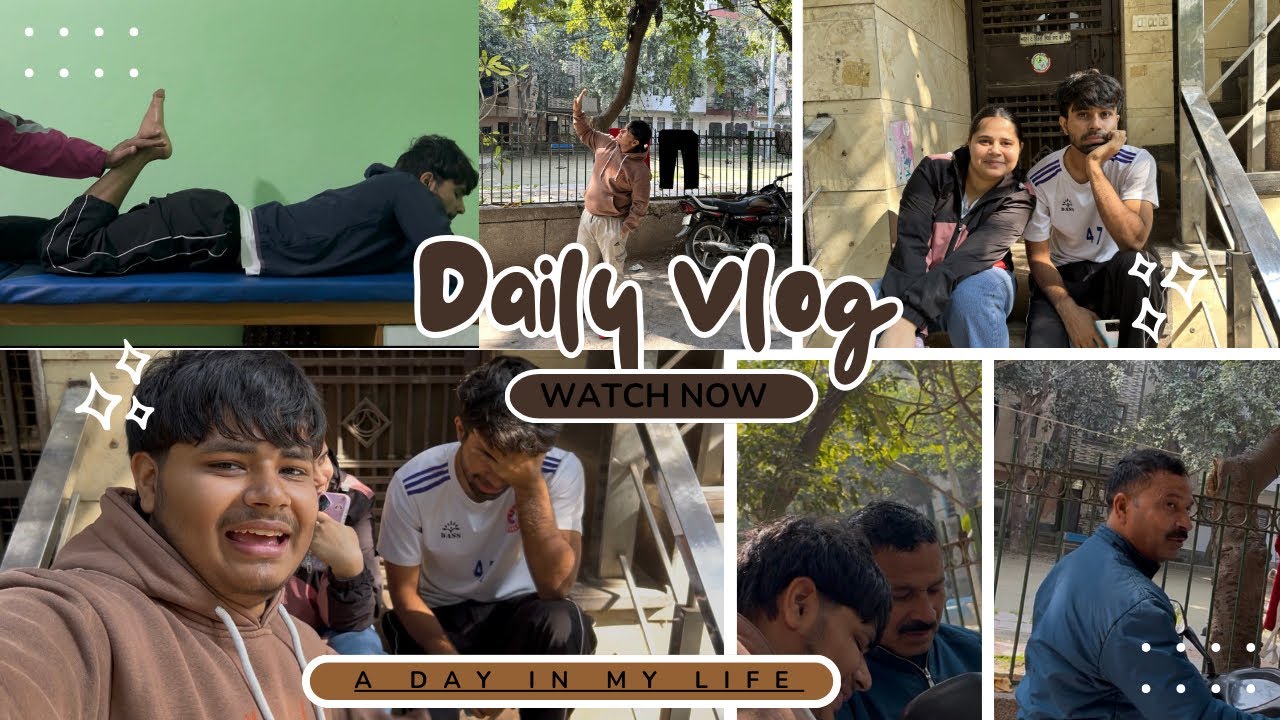 Daily vlog back to Gandhi vihara Deepak ko kya hua 😱😱?