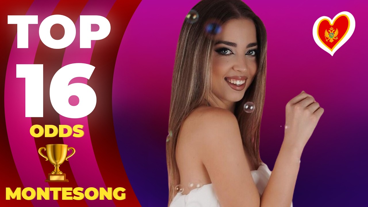 🇲🇪 Montesong 2024 | Top 16 Based On Their Winning Chance (Montenegro Eurovision 2025)