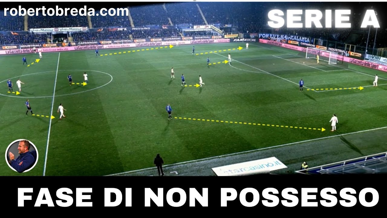 COME EVOLVE LA FASE DI NON POSSESSO - SERIE A