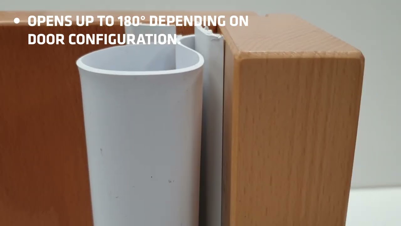 Astro Finger Guardian Front | Finger Guard for Centre Pivot or Butt Hinged Doors | Astroflame