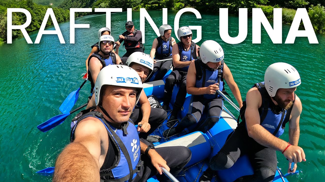 Rafting na Uni 2024 - Štrbački buk i Japodski Otoci 4K