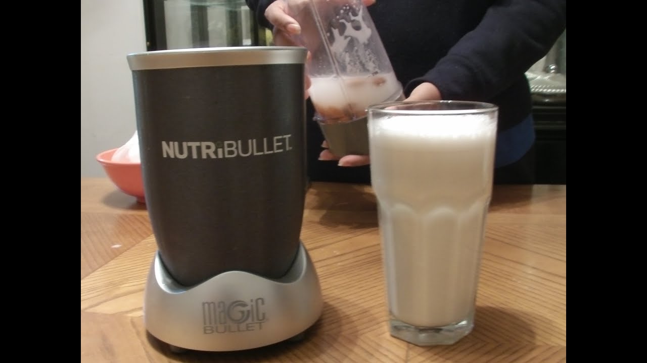 Nutribullet Recipes - How to make Almond Milk