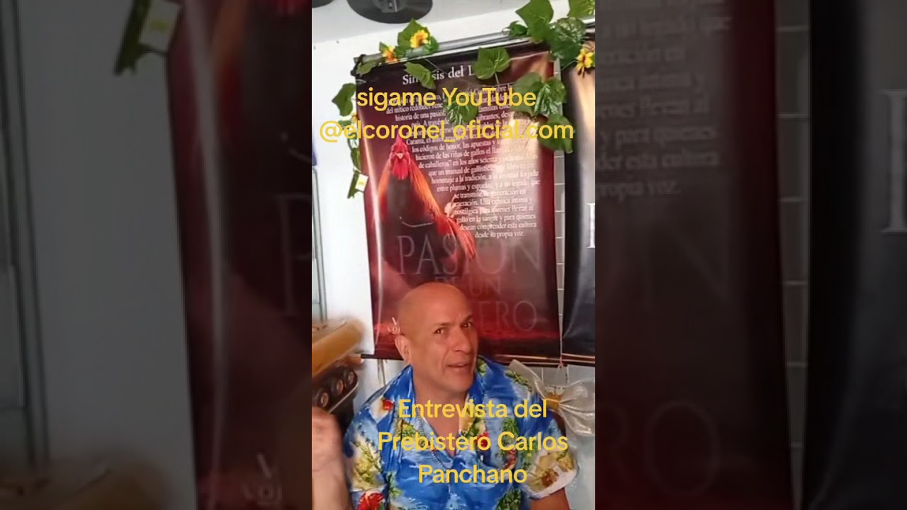 Entrevista del Prebistero Carlos Panchano 