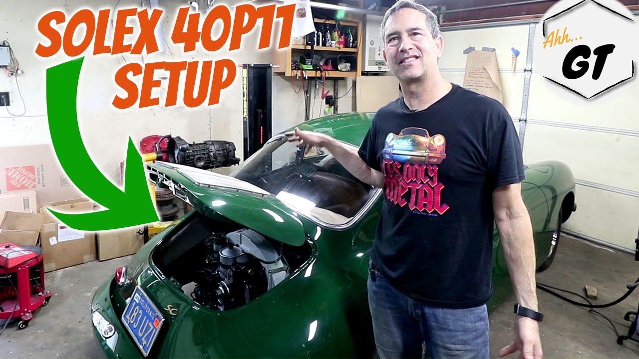 Видео о настройке BIG Porsche 356 — настройка SOLEX 40P11 и многое другое