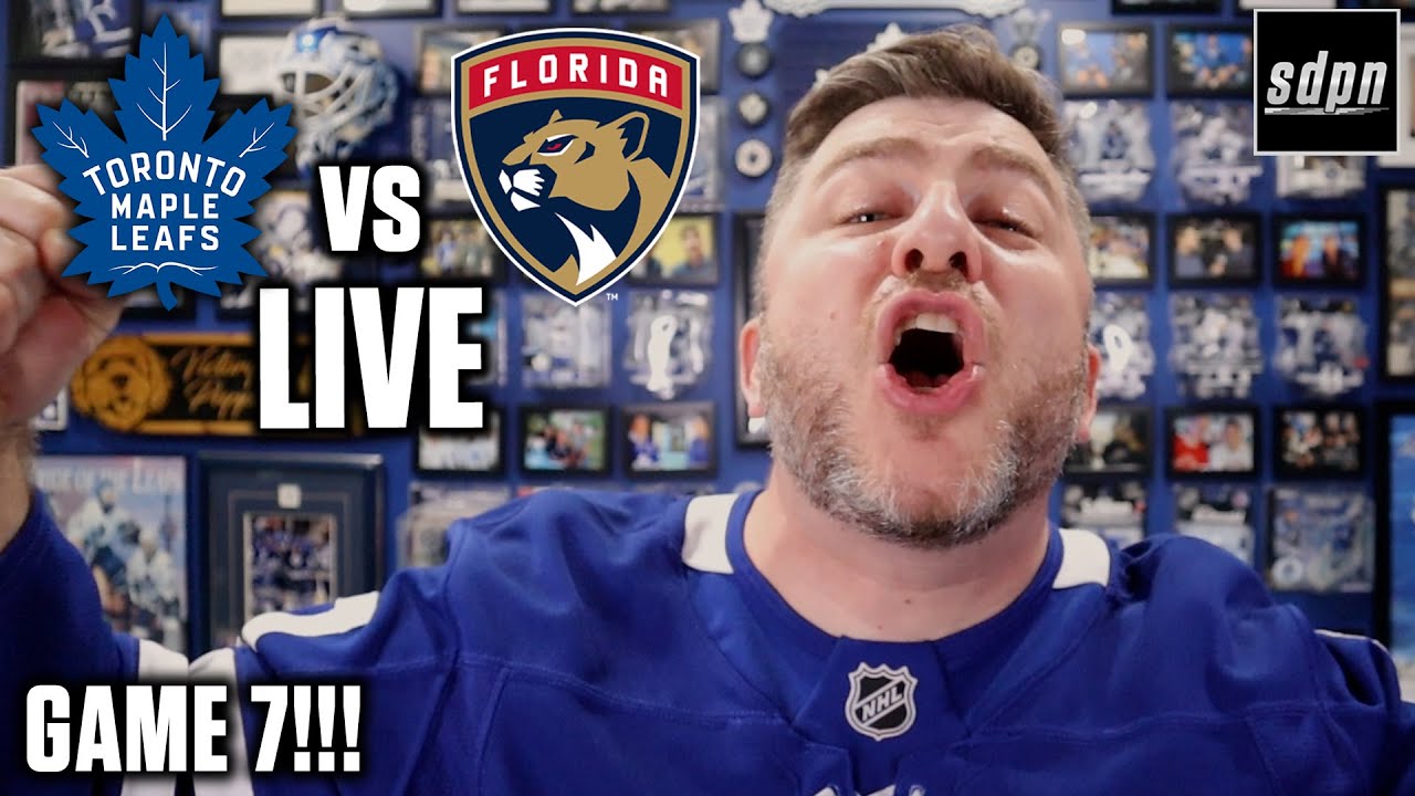 Toronto Maple Leafs vs Florida Panthers GAME 7 LIVE w/ Steve Dangle