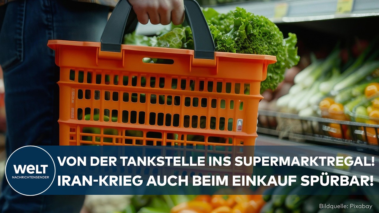 PREIS-SCHOCK-PROGNOSE: Von der Tankstelle ins Supermarktregal! Iran-Krieg auch beim Einkauf sp&uuml;rbar!
