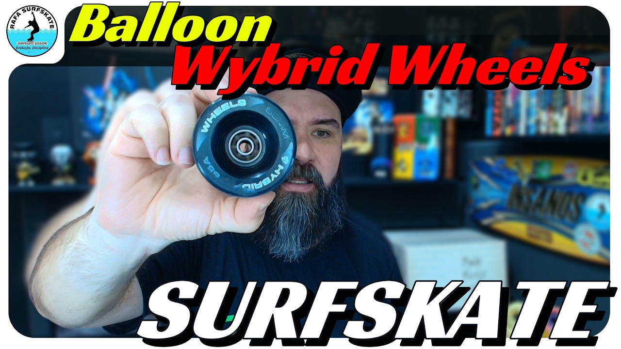 HYBRID WHEELS da BALLOON – A roda CORINGA do SURFSKATE! Vale a pena?
