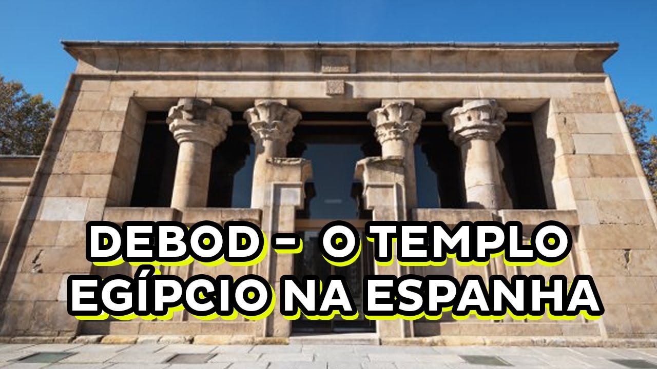 Conheça o templo egípcio Debod em Madrid - Espanha
