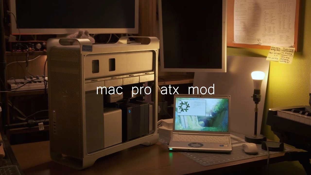 I built my pc inside a mac from 2006